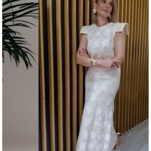 CONJUNTO BROCADO BEIG